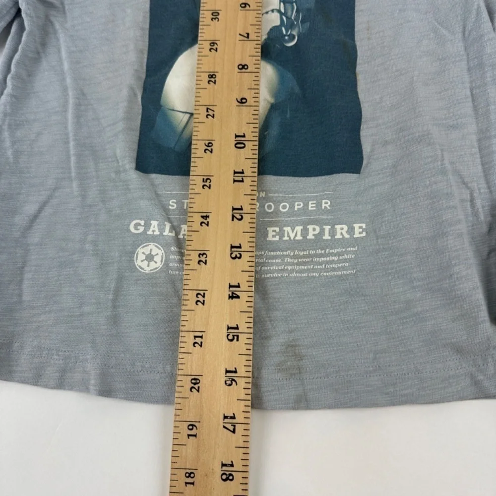 Gap Star Wars Tshirt Boys Small Gray Storm Trooper